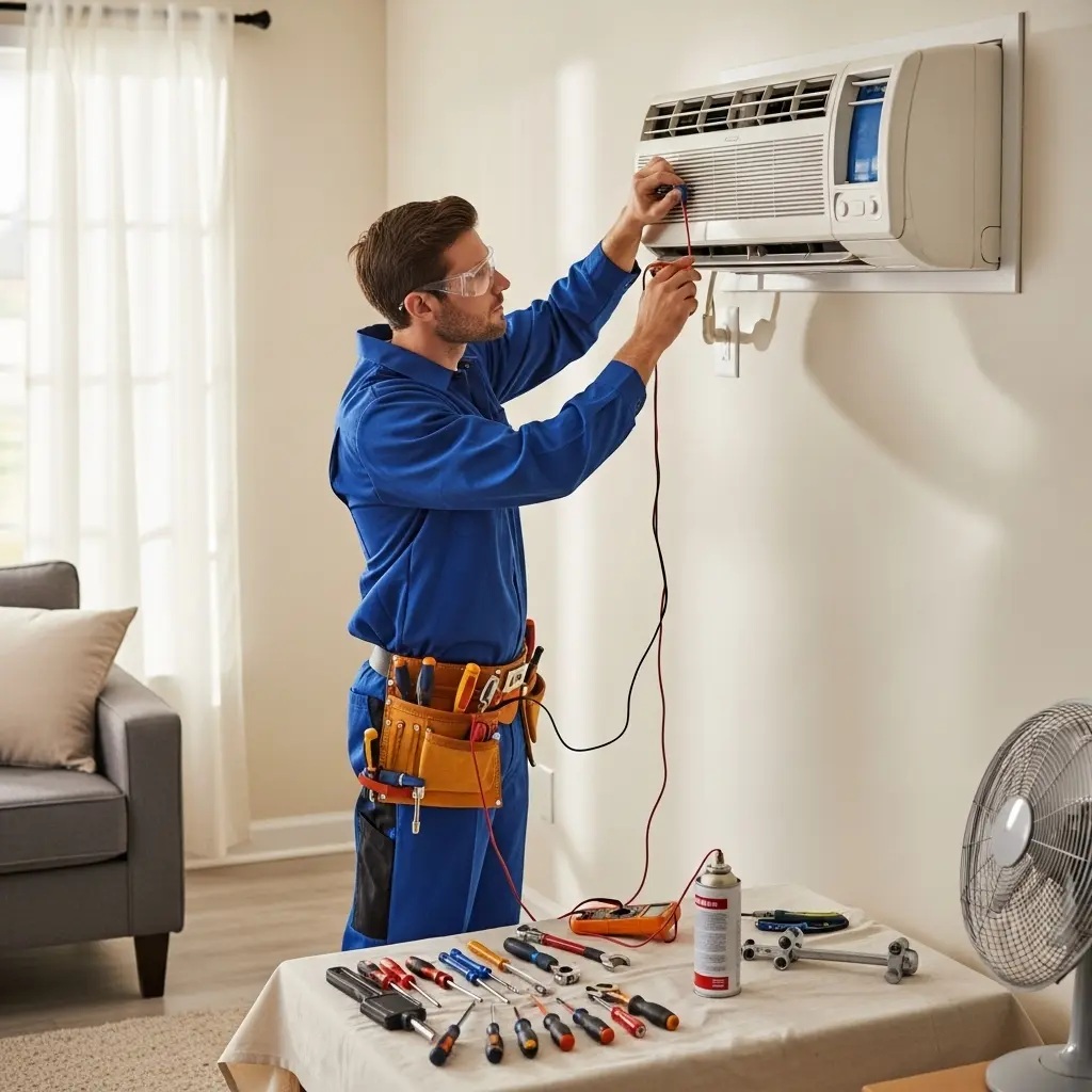 Şereflikoçhisar Vaillant Vaillant klima gaz dolumu ve bakım – Enerji verimliliği artırıldı. - Teknik servis örneği
